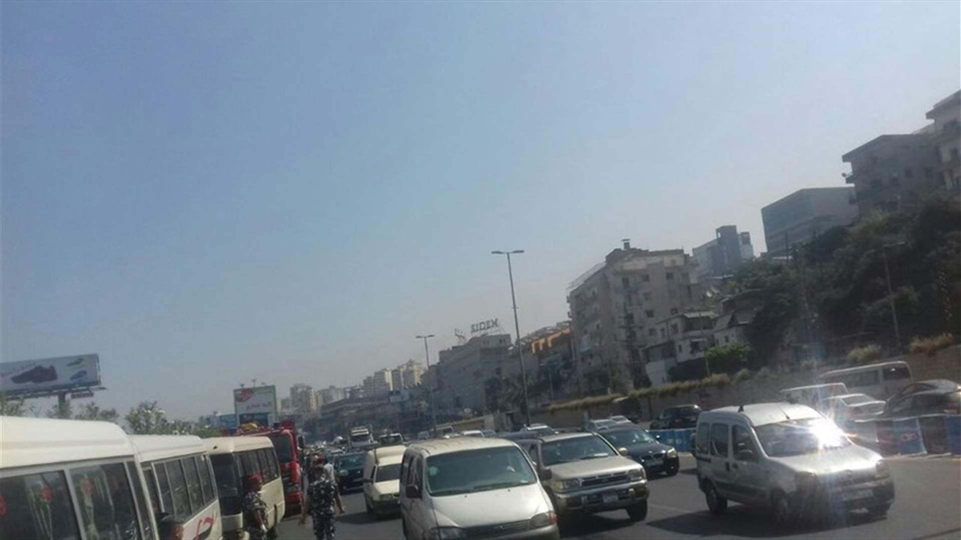 Israel targets vehicle on coastal highway near Jounieh, heading toward Beirut, with two people on board