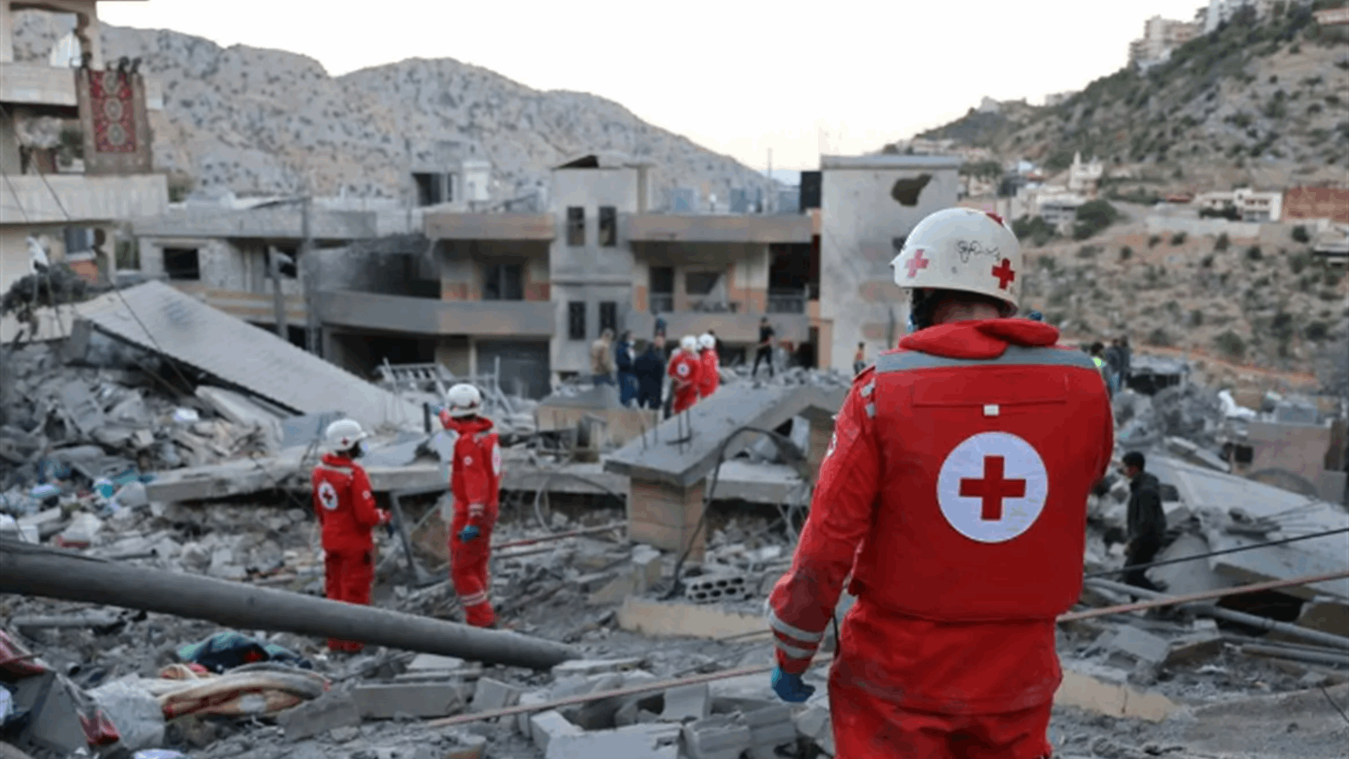 Lebanese Red Cross says three paramedics wounded in strike on country&#39;s south