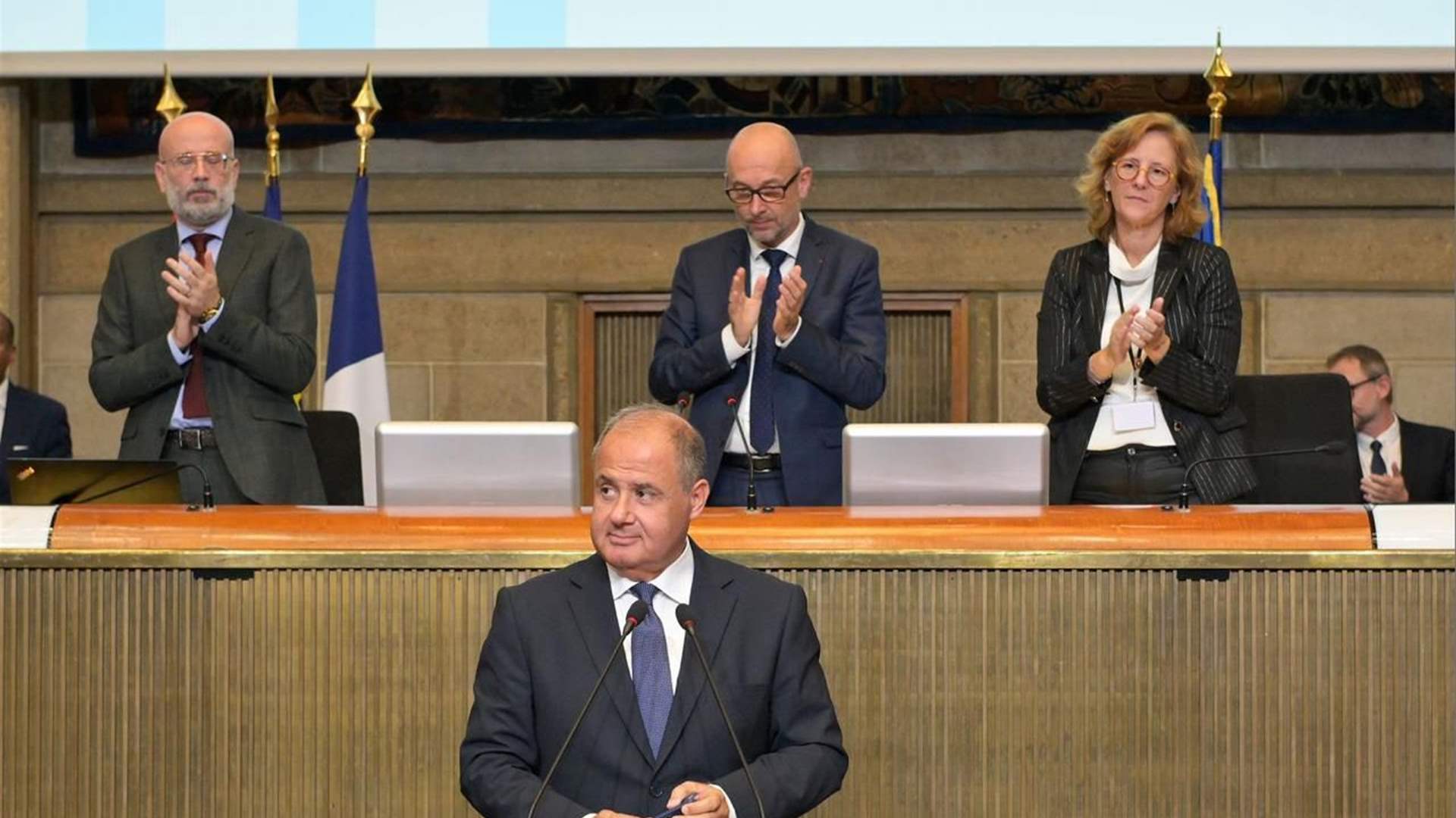 Charles Arbid urges restoration of state authority as key to Lebanon&#39;s salvation at French Economic Council