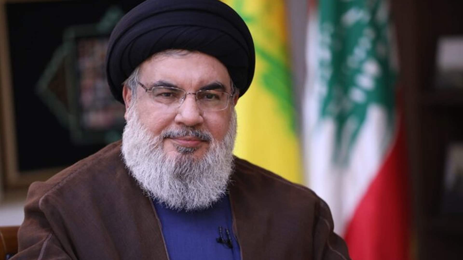 Iranian network announces auction of Nasrallah&#39;s ring to aid Lebanese people, starting bid at $113,000