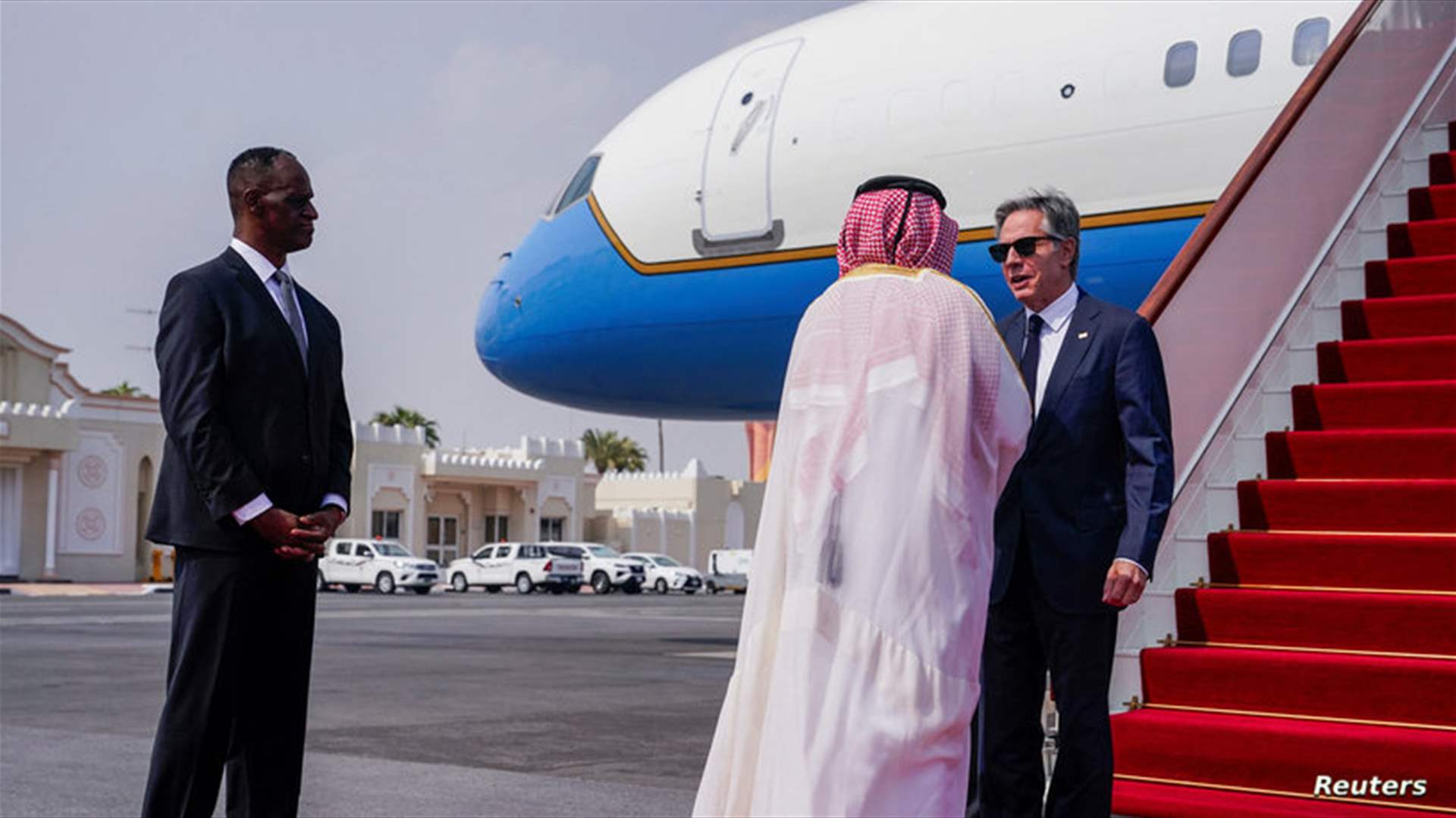 Blinken arrives in Qatar to seek momentum for ending Gaza war