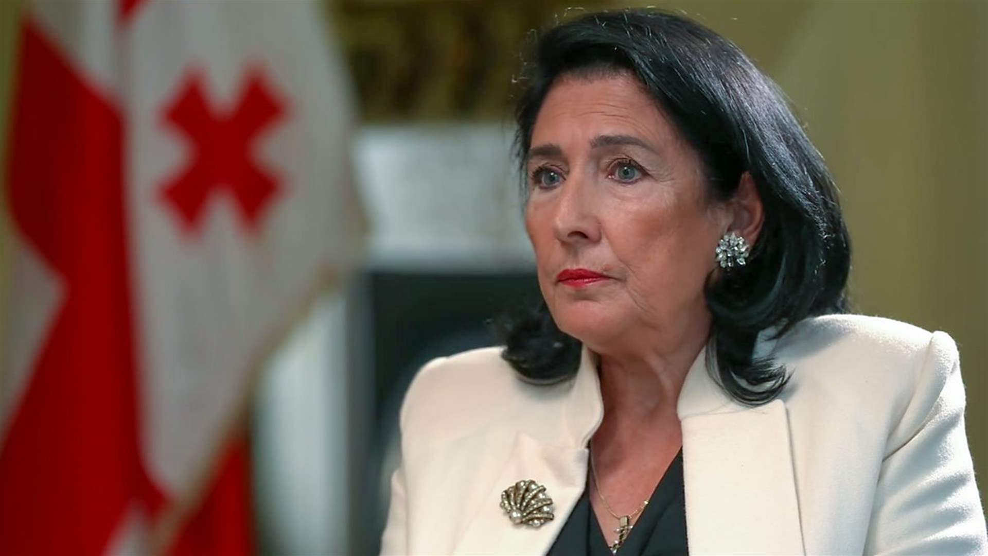 Georgia president decries &#39;deeply troubling incidents of violence&#39; in election