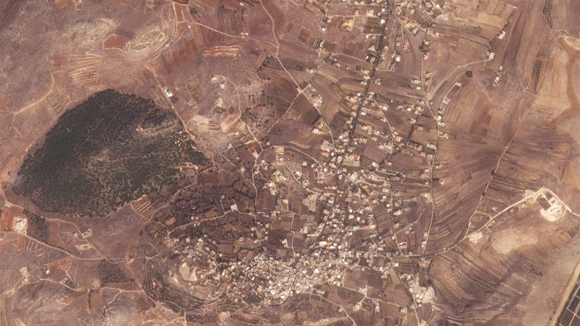 Israeli campaign leaves Lebanon&#39;s border towns in ruins, satellite images show