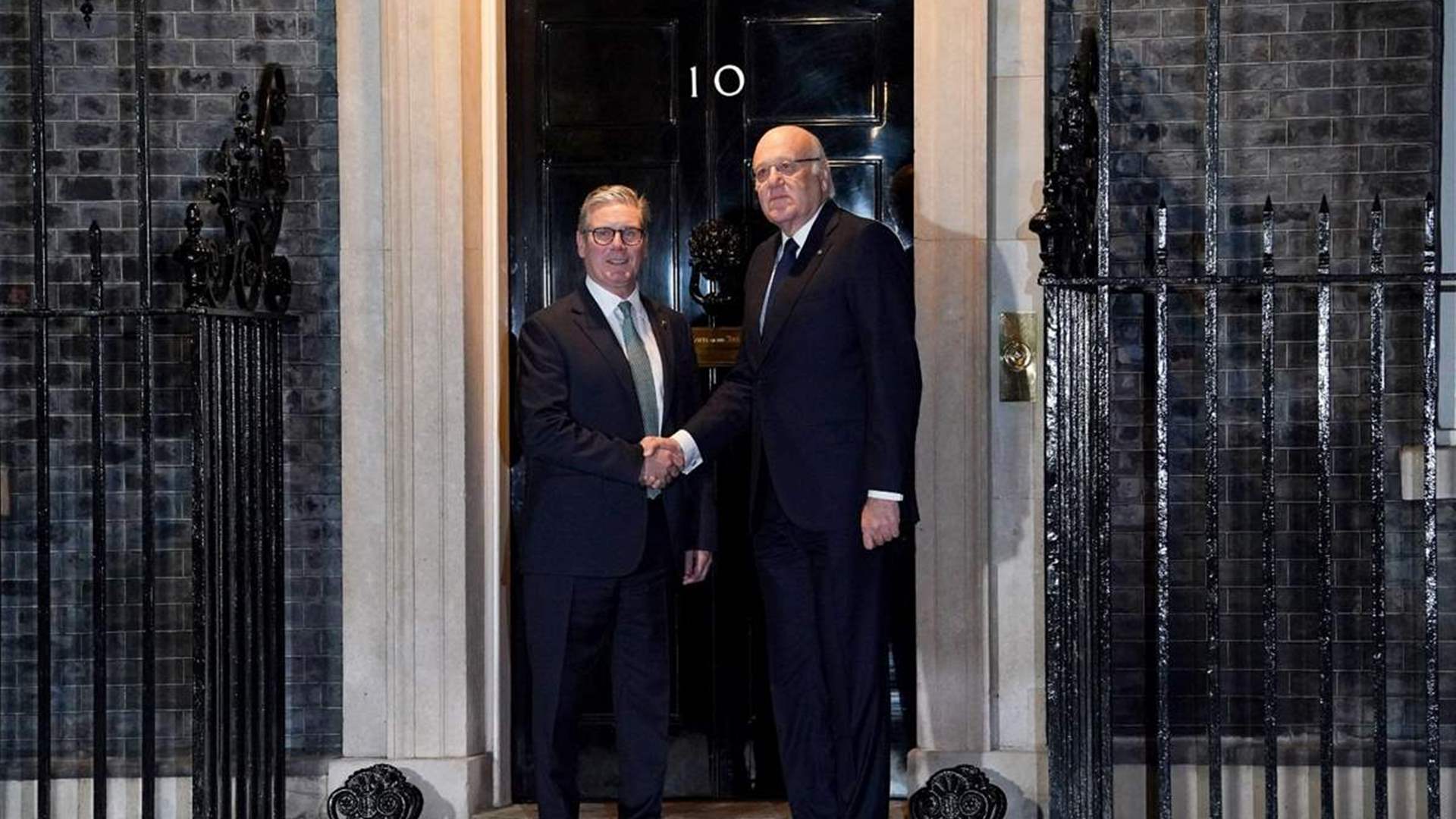 British PM Starmer and Lebanon’s Mikati discuss ceasefire and deepening UK-Lebanon ties