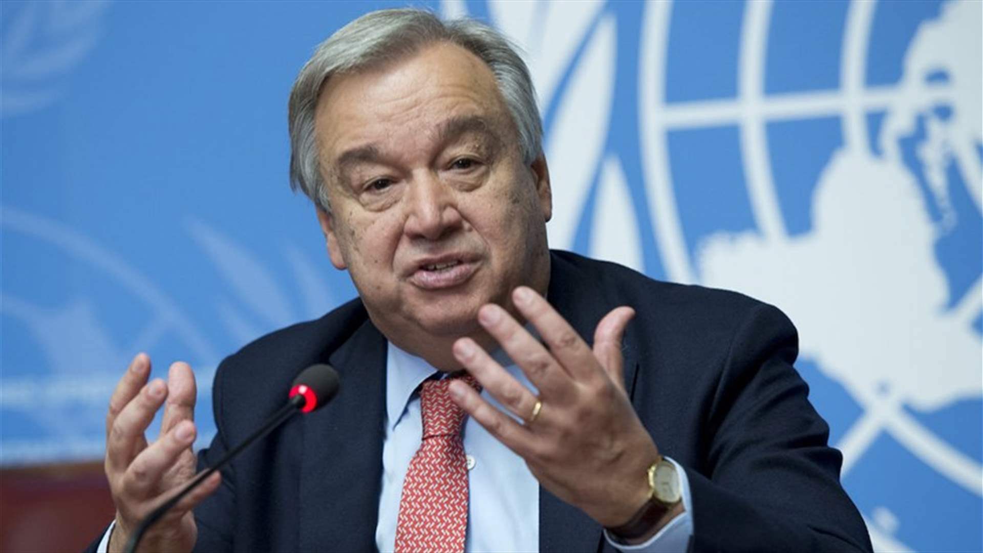 Guterres says UNRWA is &#39;indispensable with no alternative&#39;