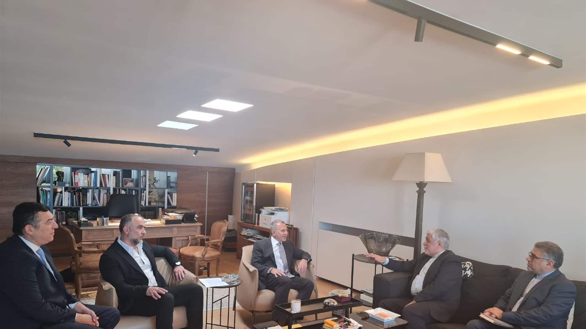 MP Gebran Bassil holds talks with Iranian and Dutch diplomats on Lebanon war 