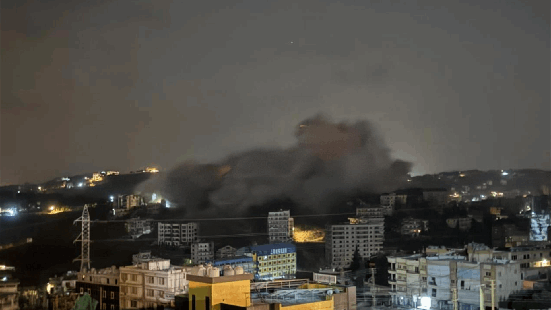 Intense Israeli strikes hit Nabatieh in South Lebanon after Israel&#39;s evacuation order