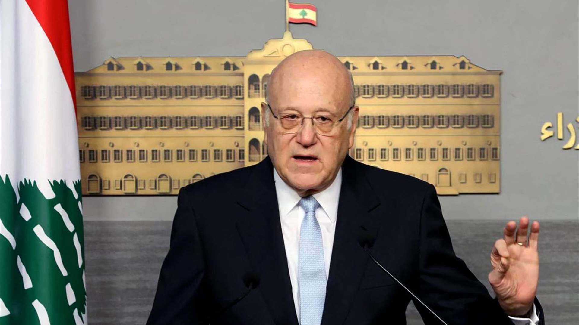 PM Mikati says Israel&#39;s aggression signals rejection of ceasefire efforts