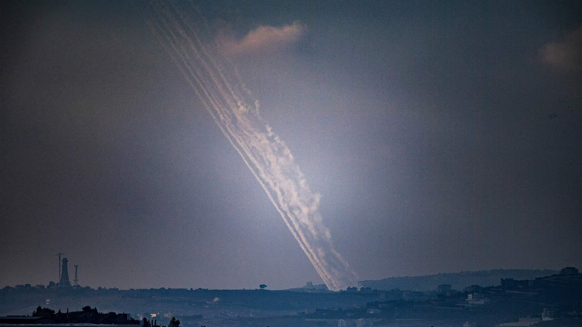 Israeli army reports Hezbollah launches 90 rockets from Lebanon