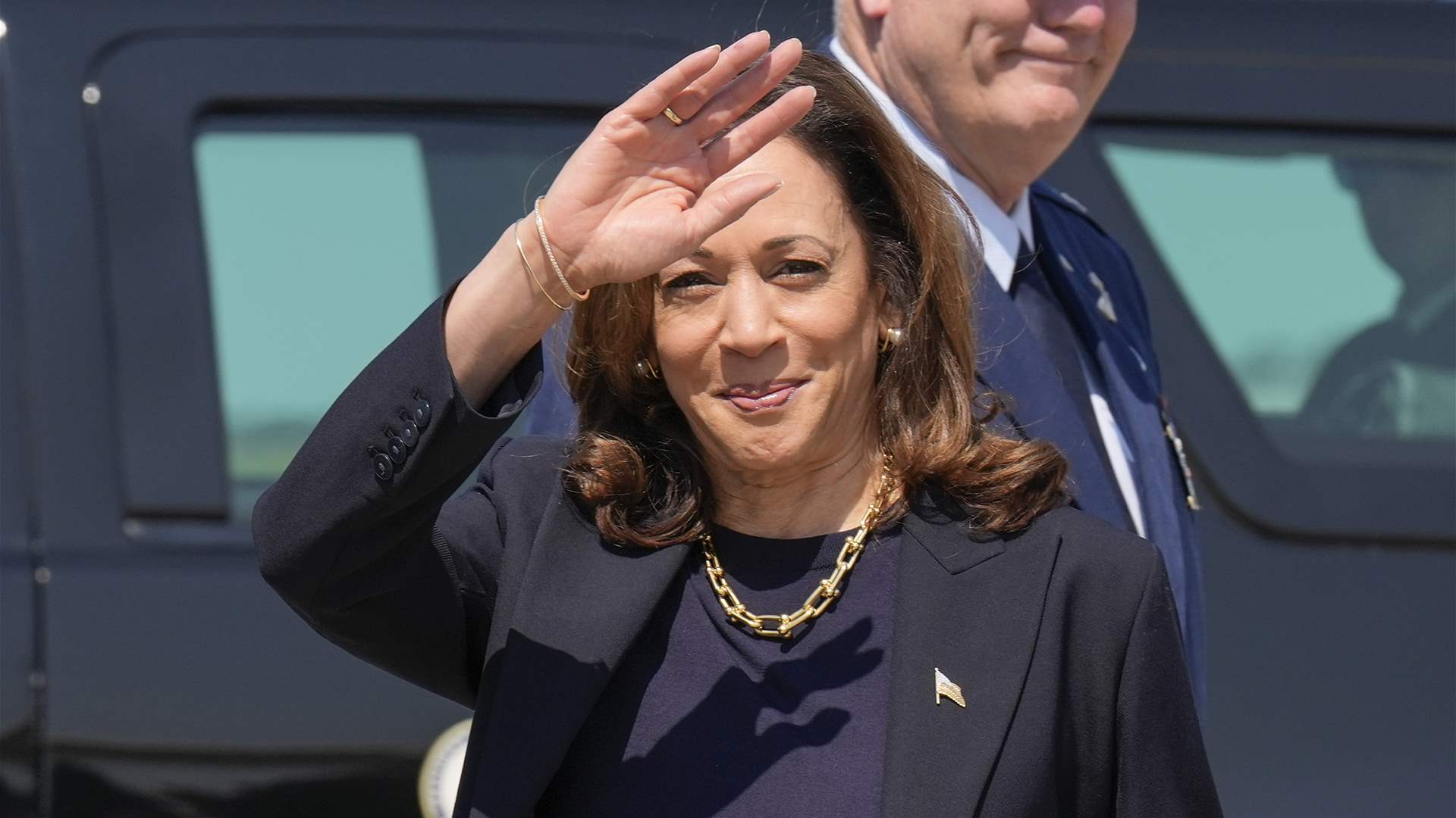 Kamala Harris calls on voters to cast their votes even if the polls closed