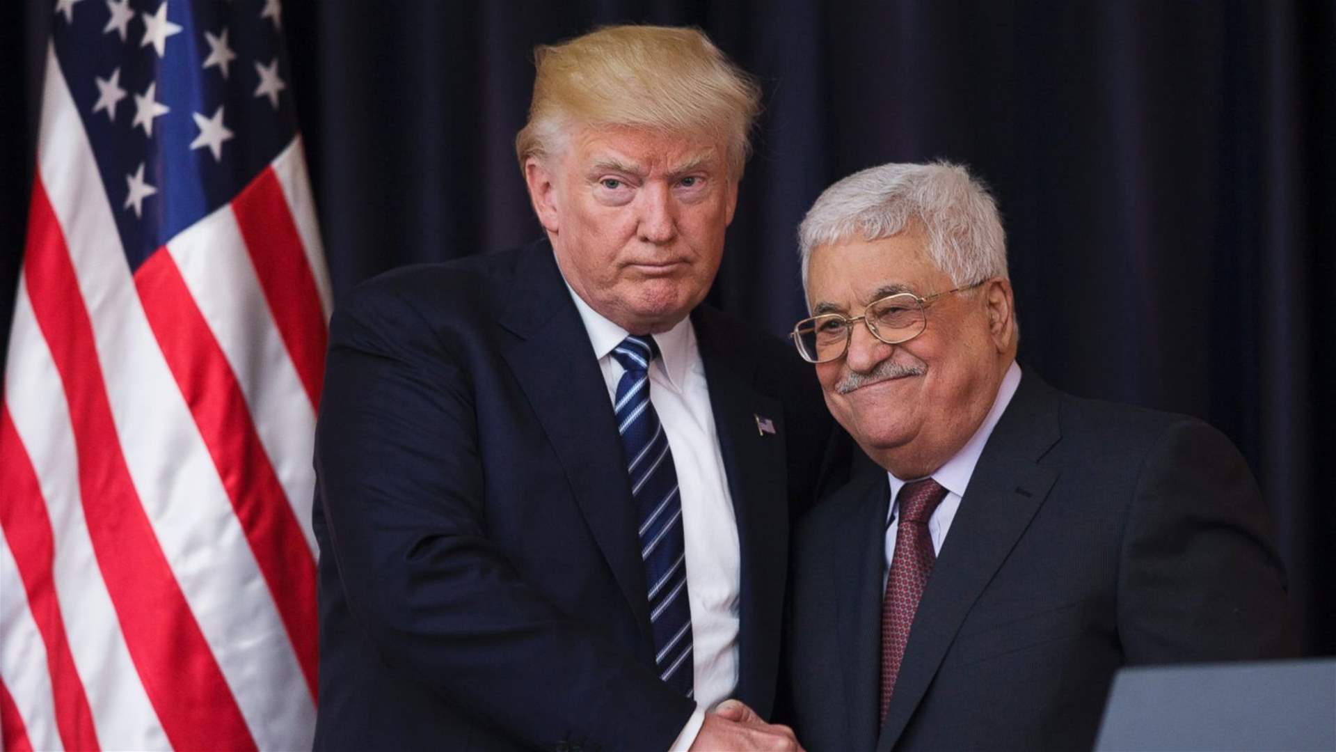 Palestinian president Abbas says expects Trump to back Palestinian &#39;aspirations&#39;