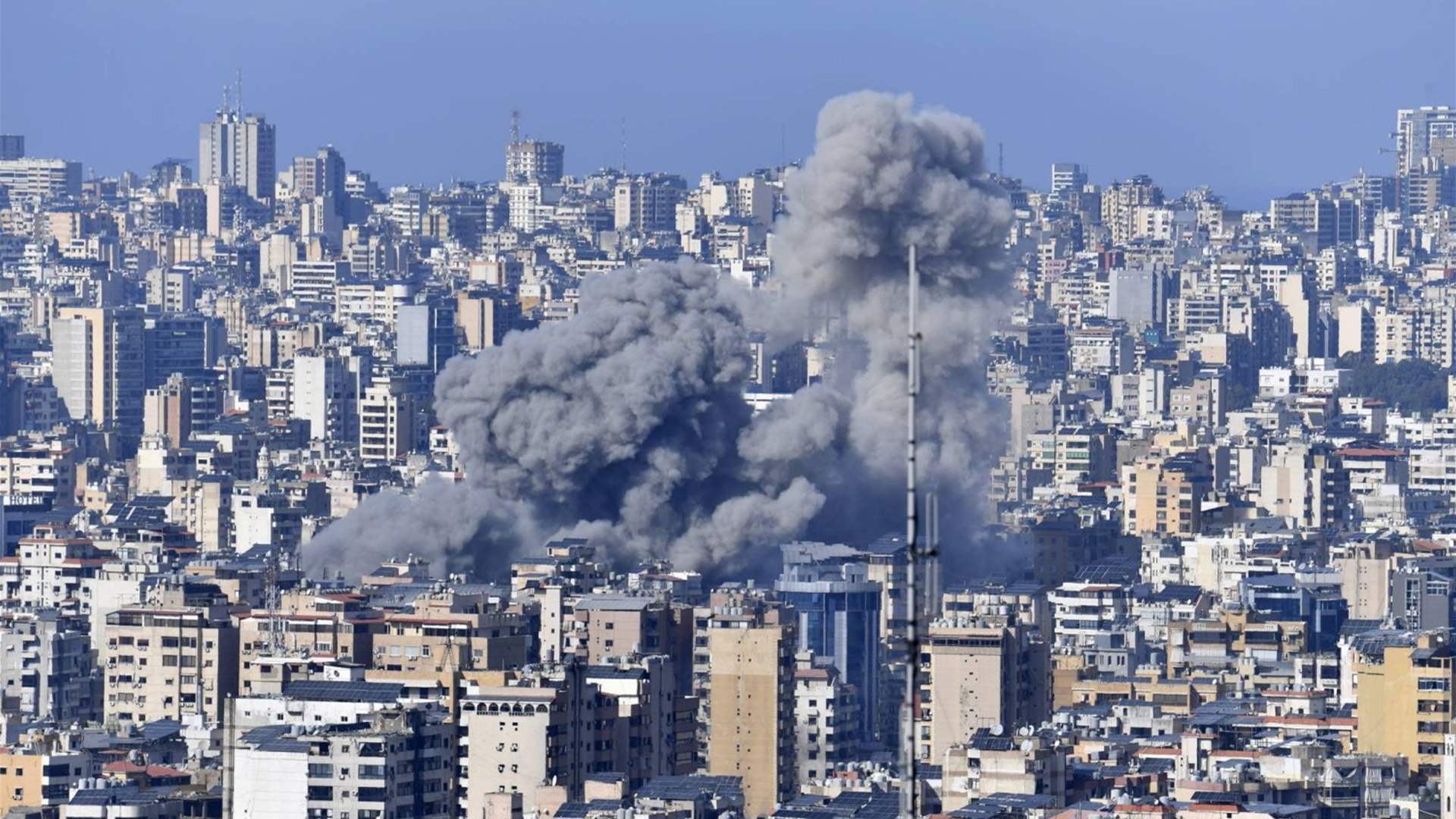 New wave of Israeli strikes hits southern suburbs of Beirut 