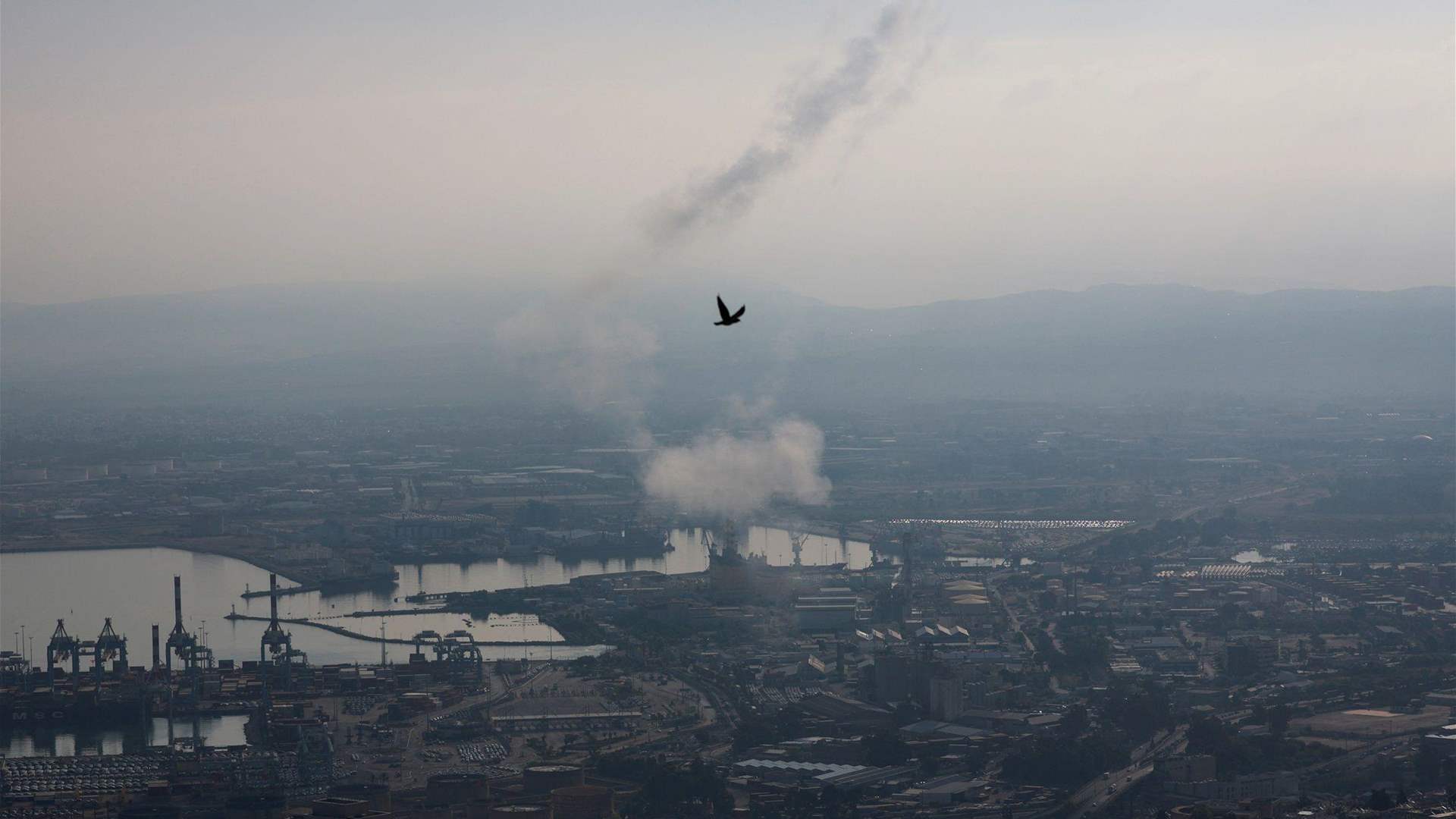 Israel&#39;s army reports new salvo of projectiles fired from Lebanon at Haifa area