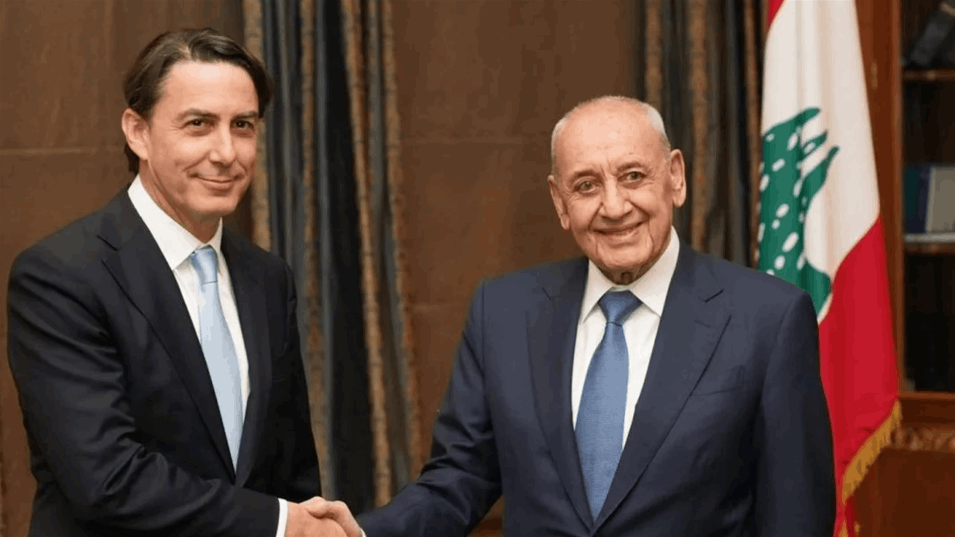 US envoy Amos Hochstein arrives in Ain al-Tineh to meet Speaker Berri