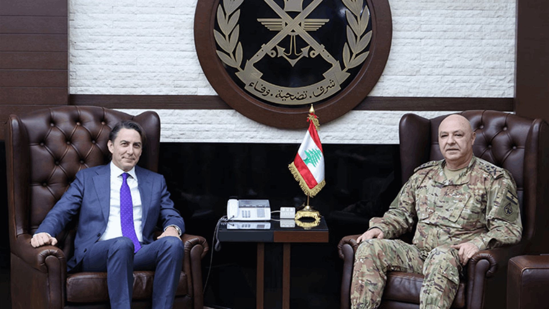 Lebanese Army Commander, Amos Hochstein meet to review Lebanon’s general situation