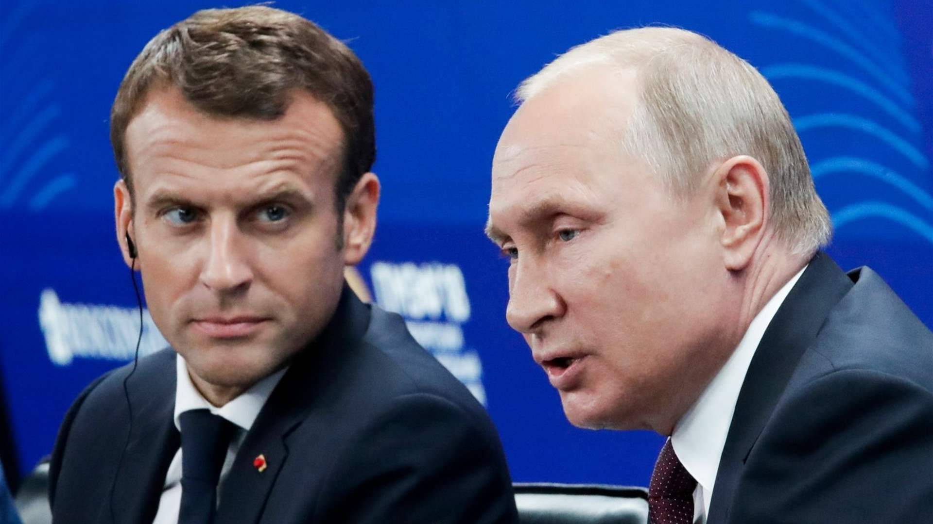 France&#39;s Macron urges Putin to &#39;listen to reason&#39; on Ukraine