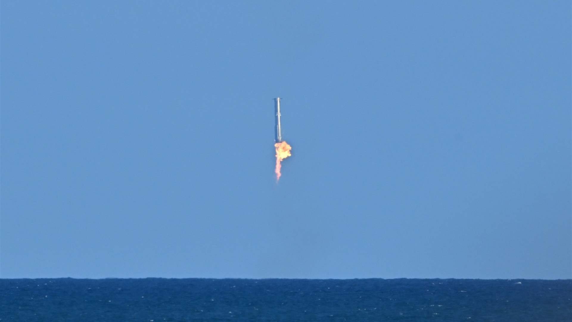 SpaceX aborts Starship booster catch, opts for ocean splashdown: Live feed 