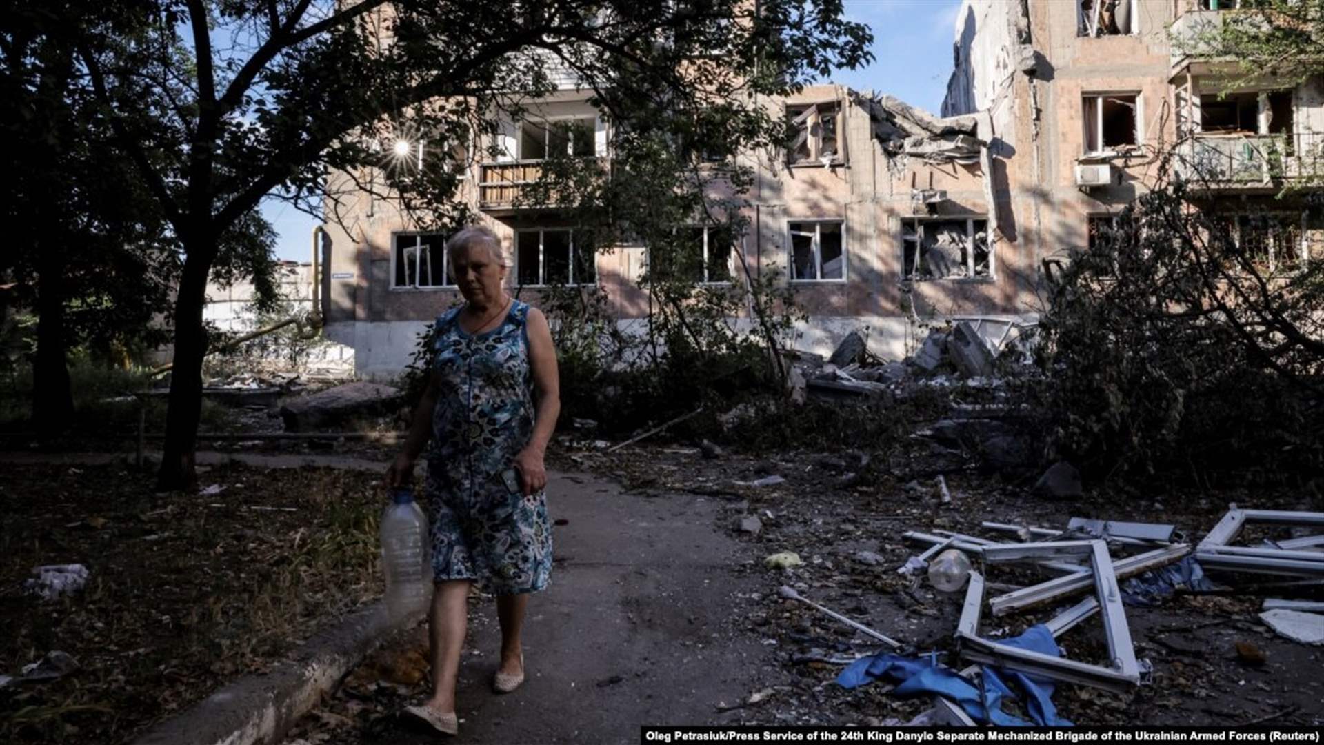 Russia says captured village near embattled Ukraine town