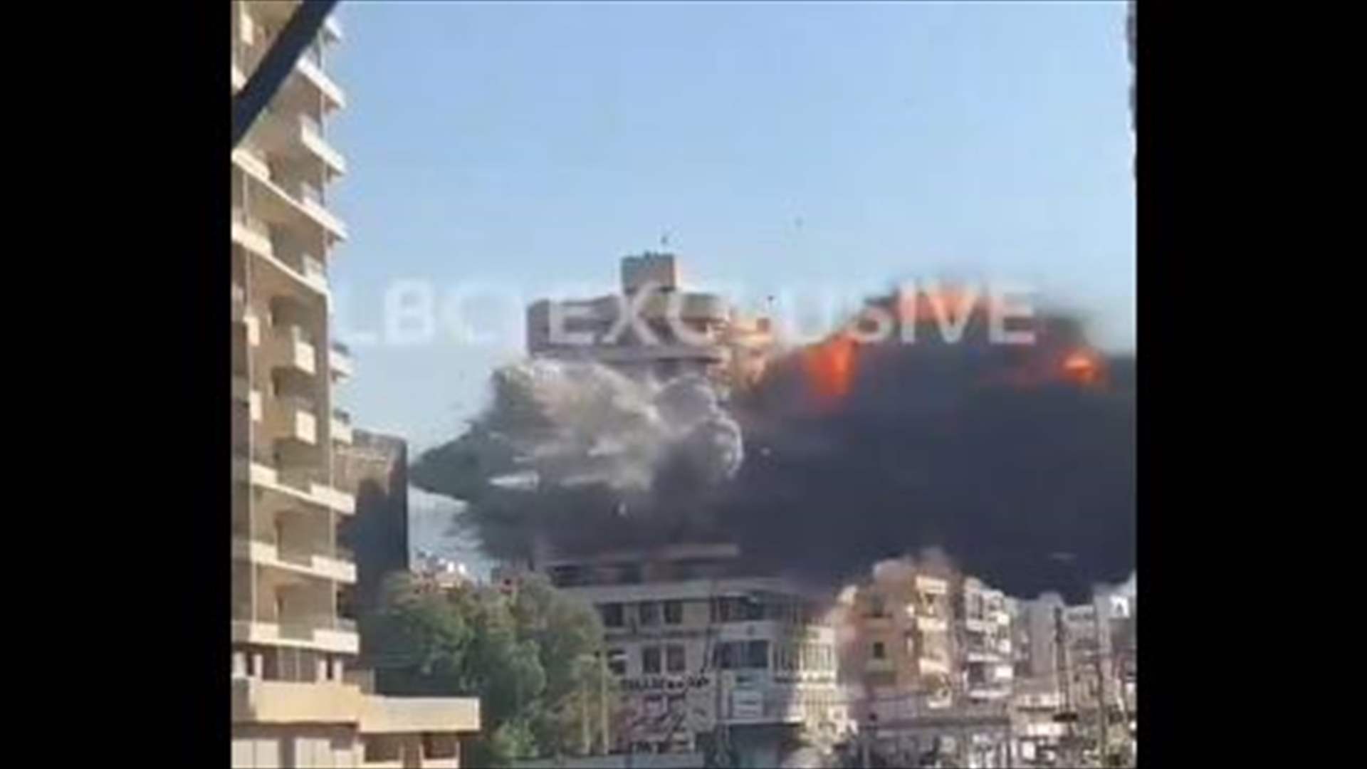 Israeli strikes target a Chiyah building in Beirut&#39;s southern suburbs (Videos)