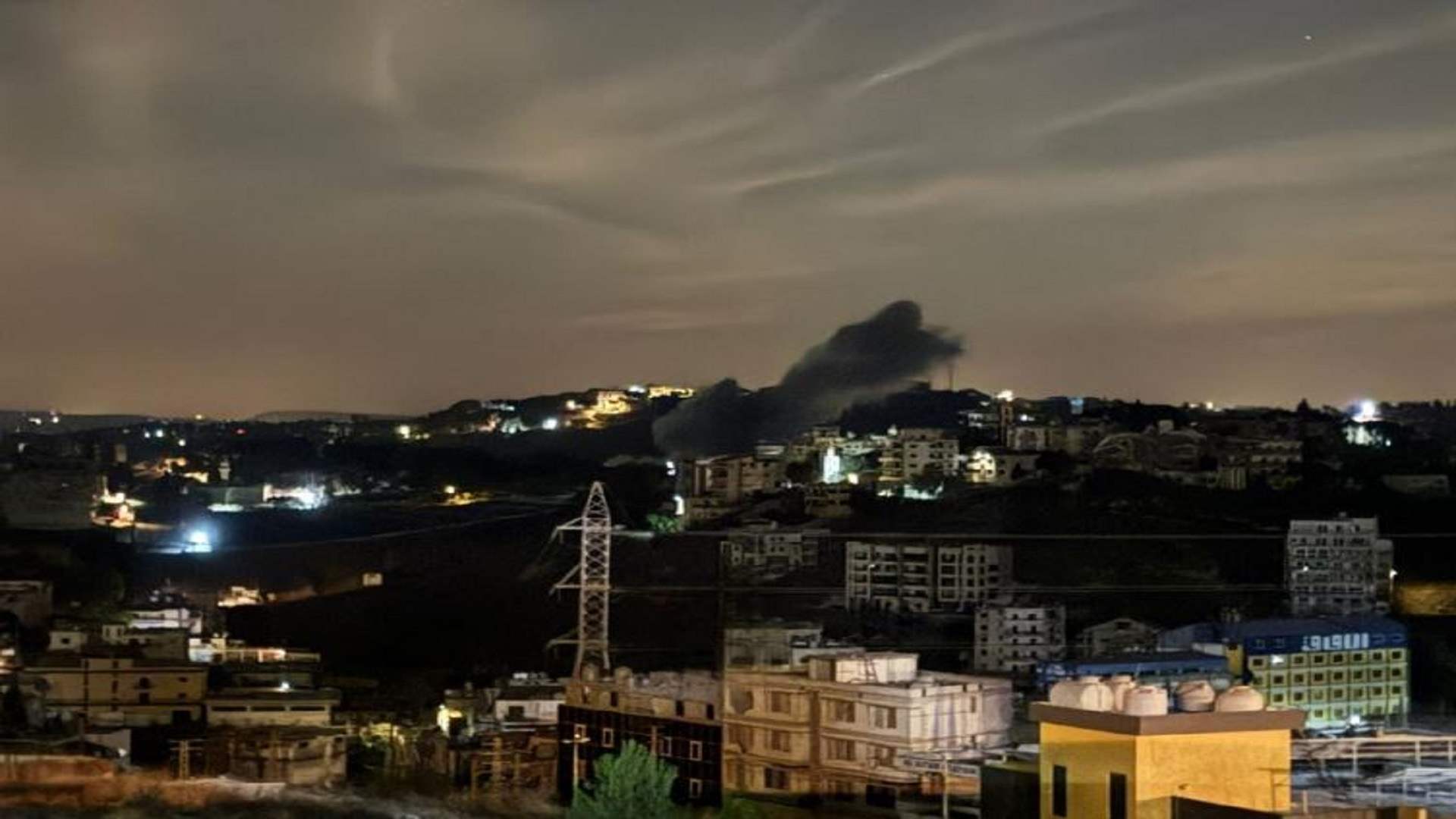 Israeli strike targets city of Nabatieh, South Lebanon