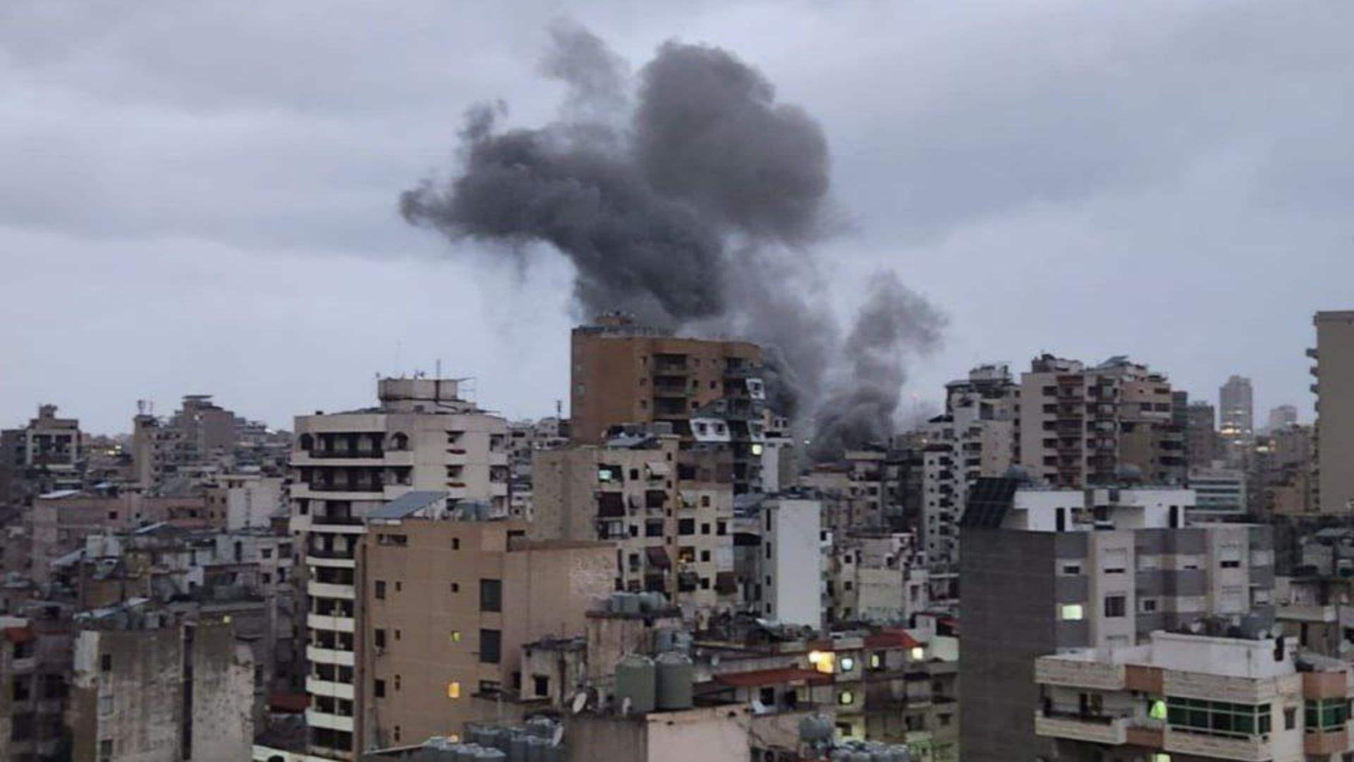 Israeli airstrike hits Beirut&#39;s Tayouneh neighborhood