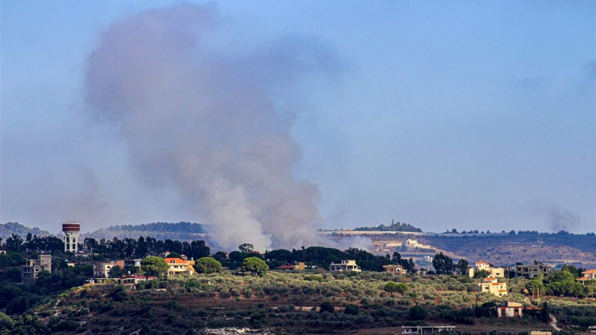 Israeli Merkava tank targets house in South Lebanon&#39;s Burj Al Muluk, Tall al-Nahas area