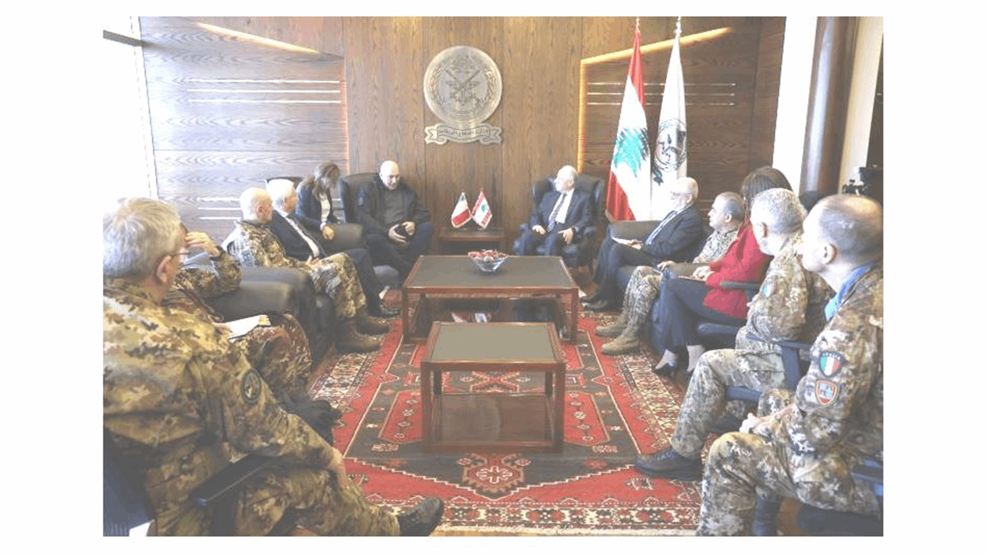 Lebanon’s Defense Minister meets Italian counterpart: Ongoing Israeli hostilities a clear violation of ceasefire arrangements