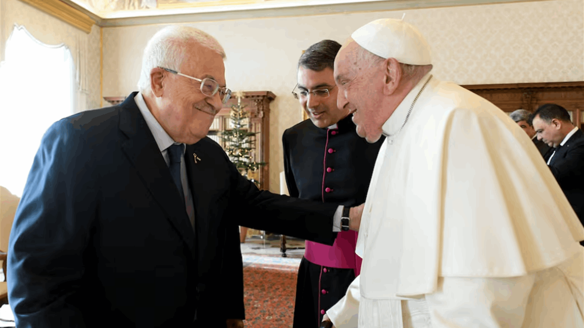 Vatican officials, Palestinian president discuss Gaza&#39;s &#39;very serious&#39; needs