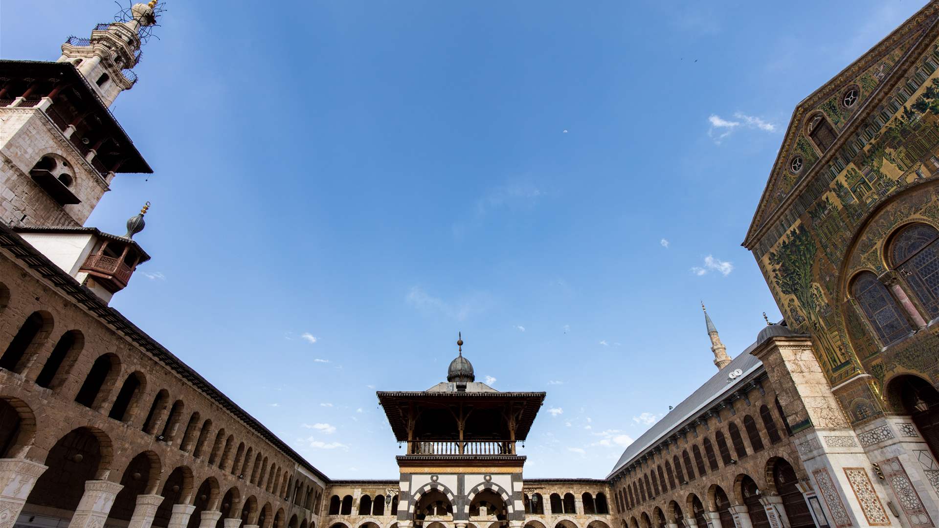 Thousands Gather At Damascus Umayyad Mosque Ahead Of Friday Prayers 