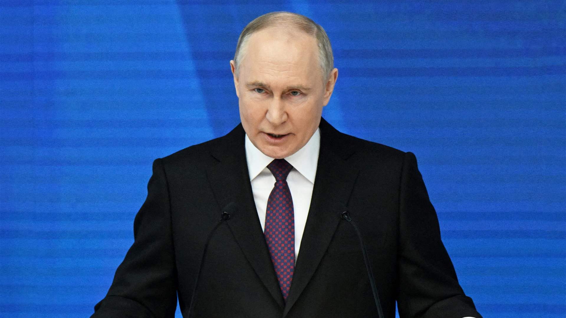 Putin accuses West of pushing Russia to its &quot;red lines&quot; forcing it to respond