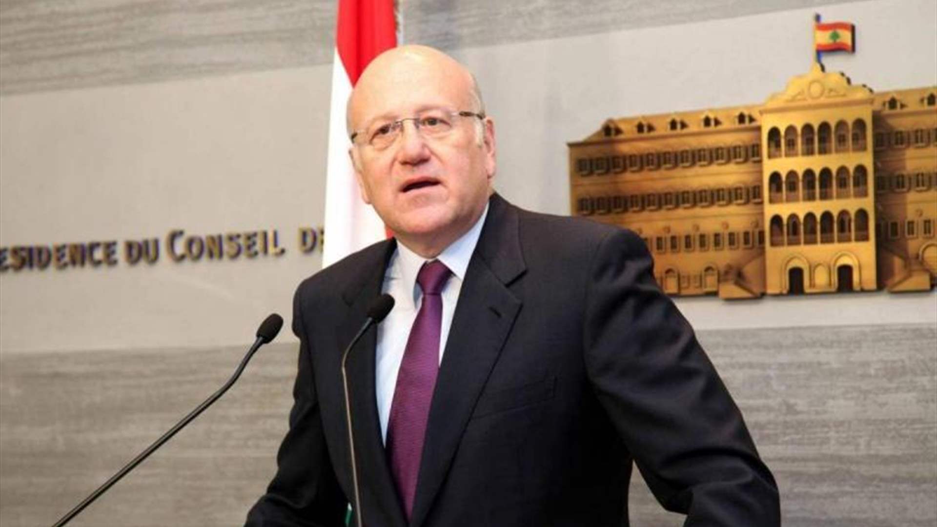 PM Mikati says Lebanese embassy in Syria to reopen