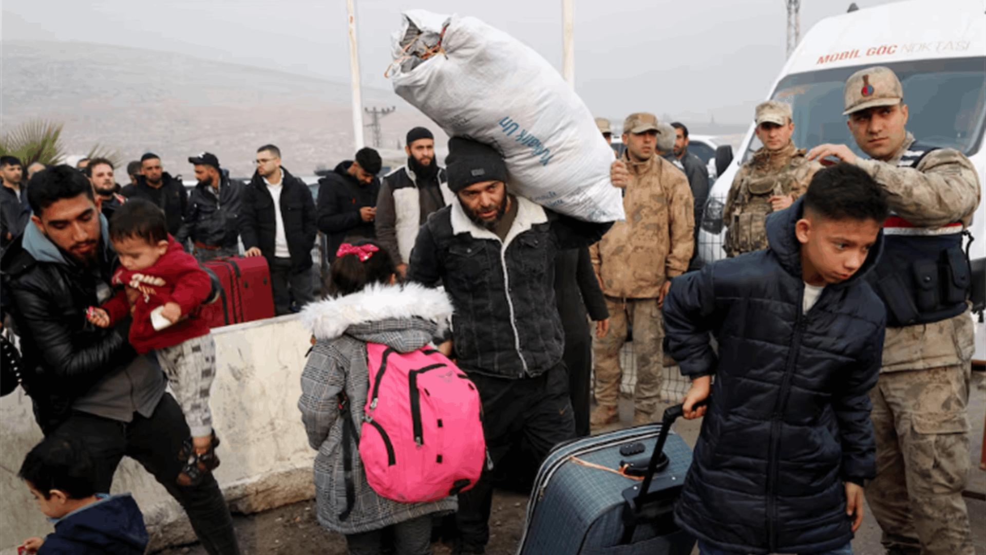 Large-scale refugee returns could overwhelm Syria: IOM chief