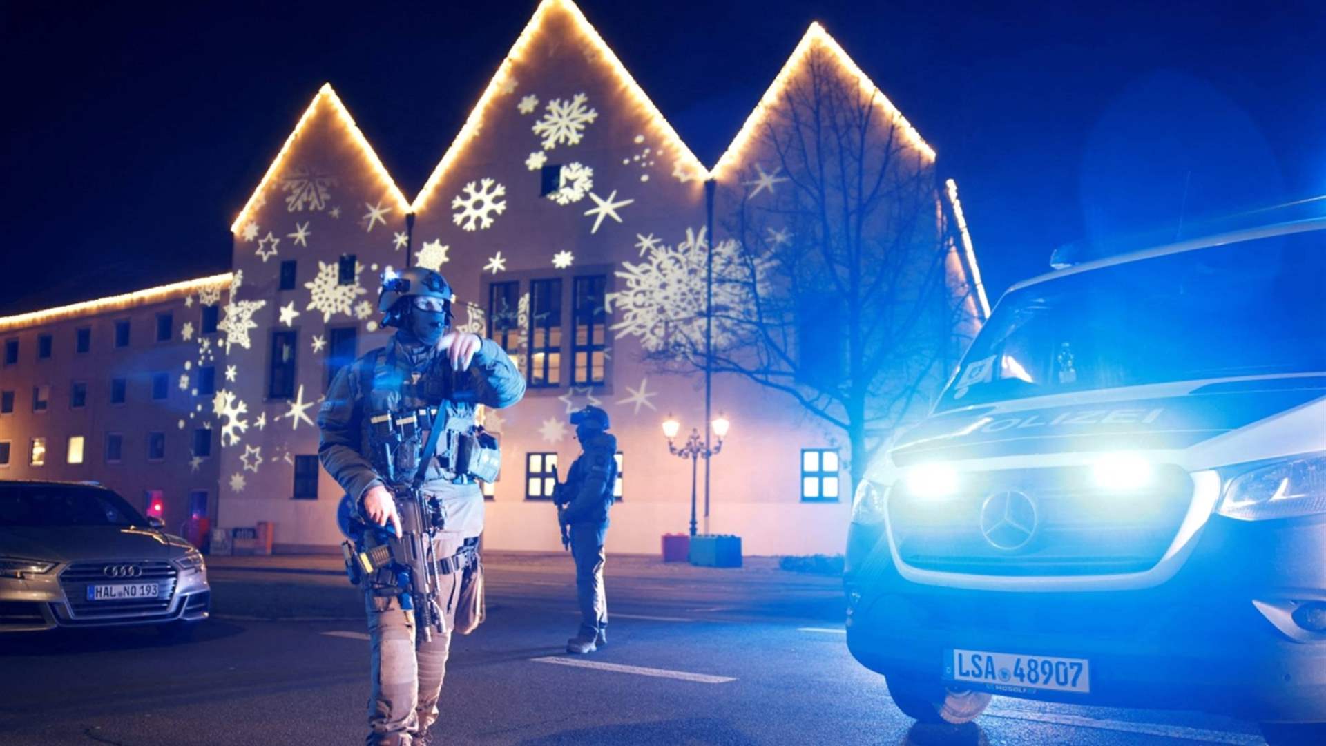 Driver kills at least two after ramming into crowd at Christmas market in central Germany