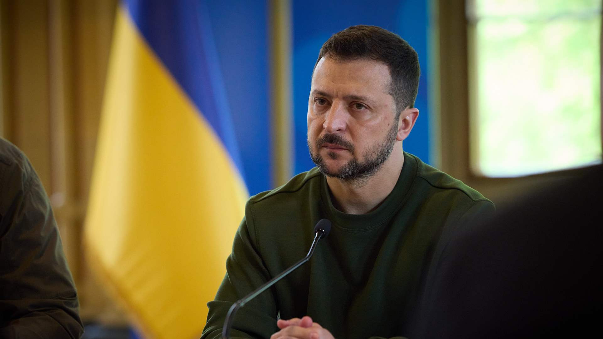 Zelensky says met CIA director in Ukraine