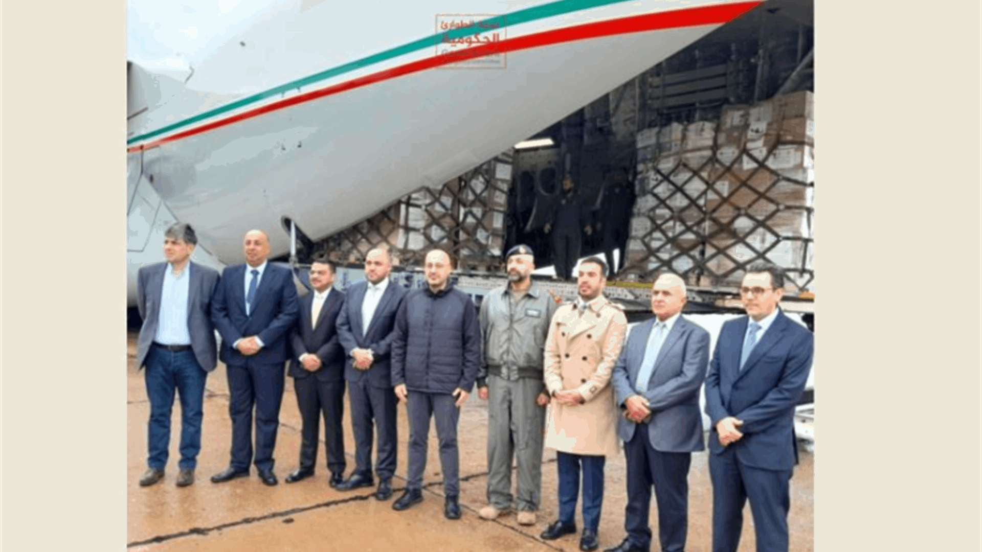 Lebanon receives Kuwaiti Air Force plane with medical aid   