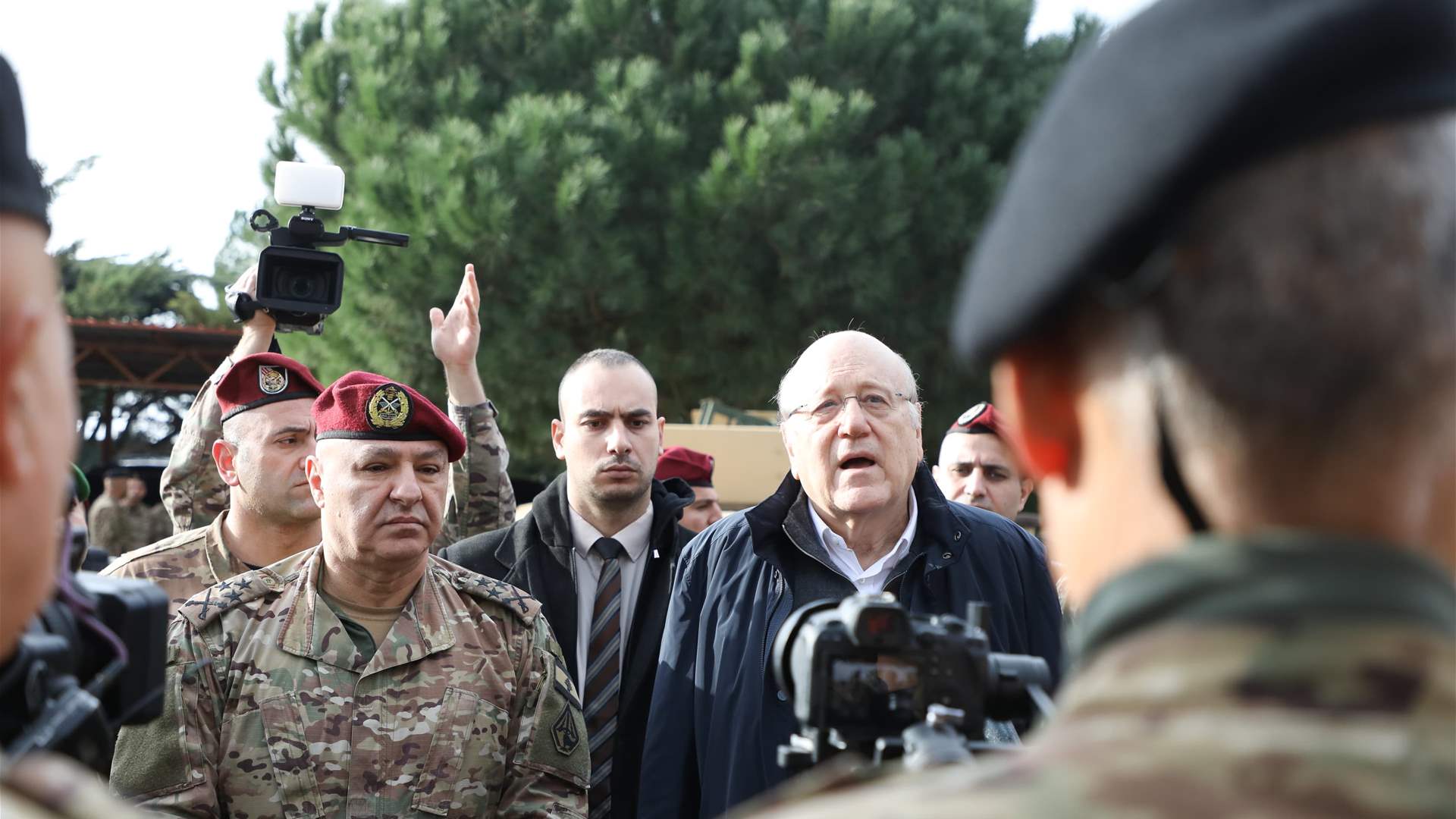 PM Mikati vows comprehensive reconstruction plan for southern Lebanon, praises the army’s resilience