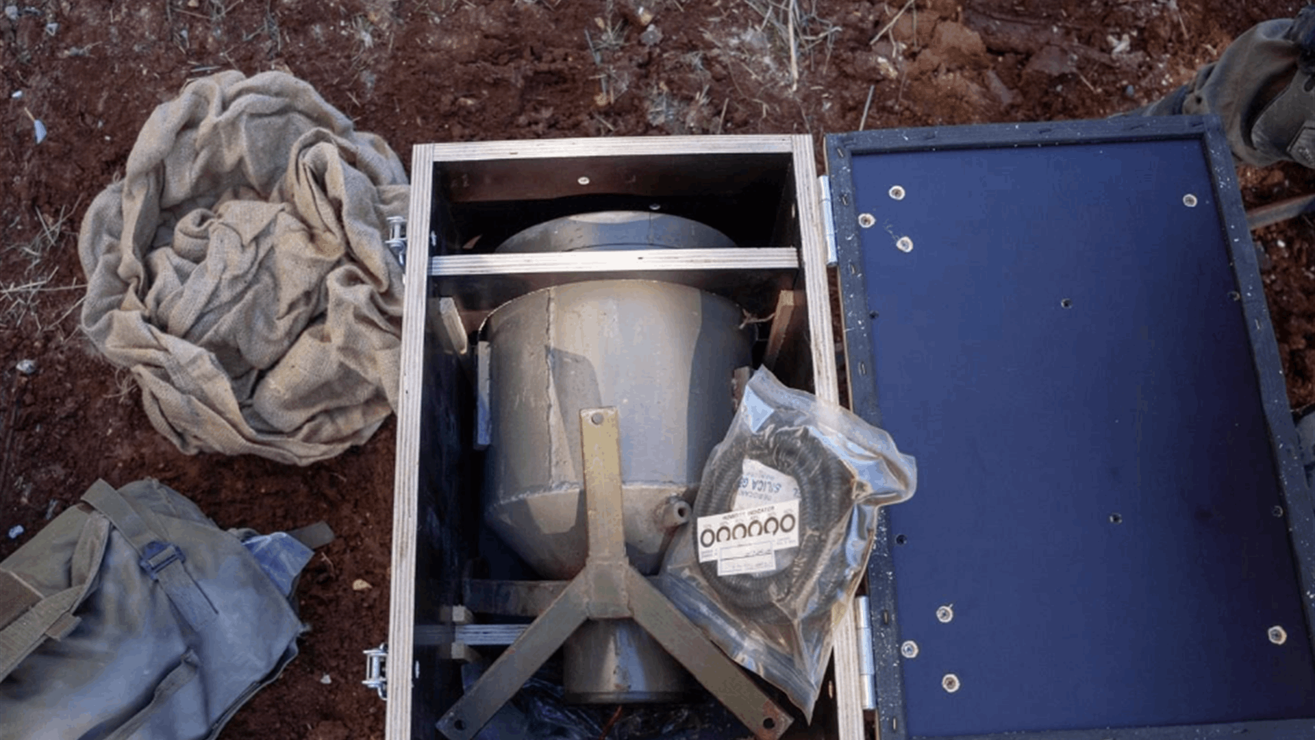 Israel&#39;s army claims to uncover weapons depot in south Lebanon, seizing explosives and rocket launchers