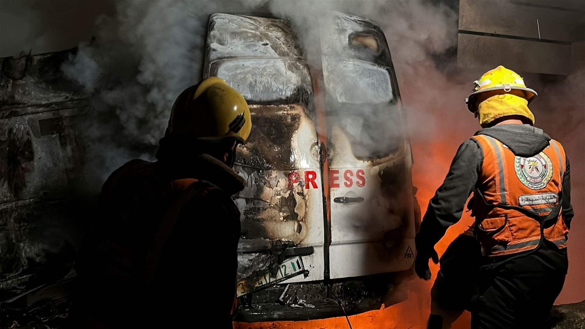 Gaza medics say Israeli strike kills five journalists