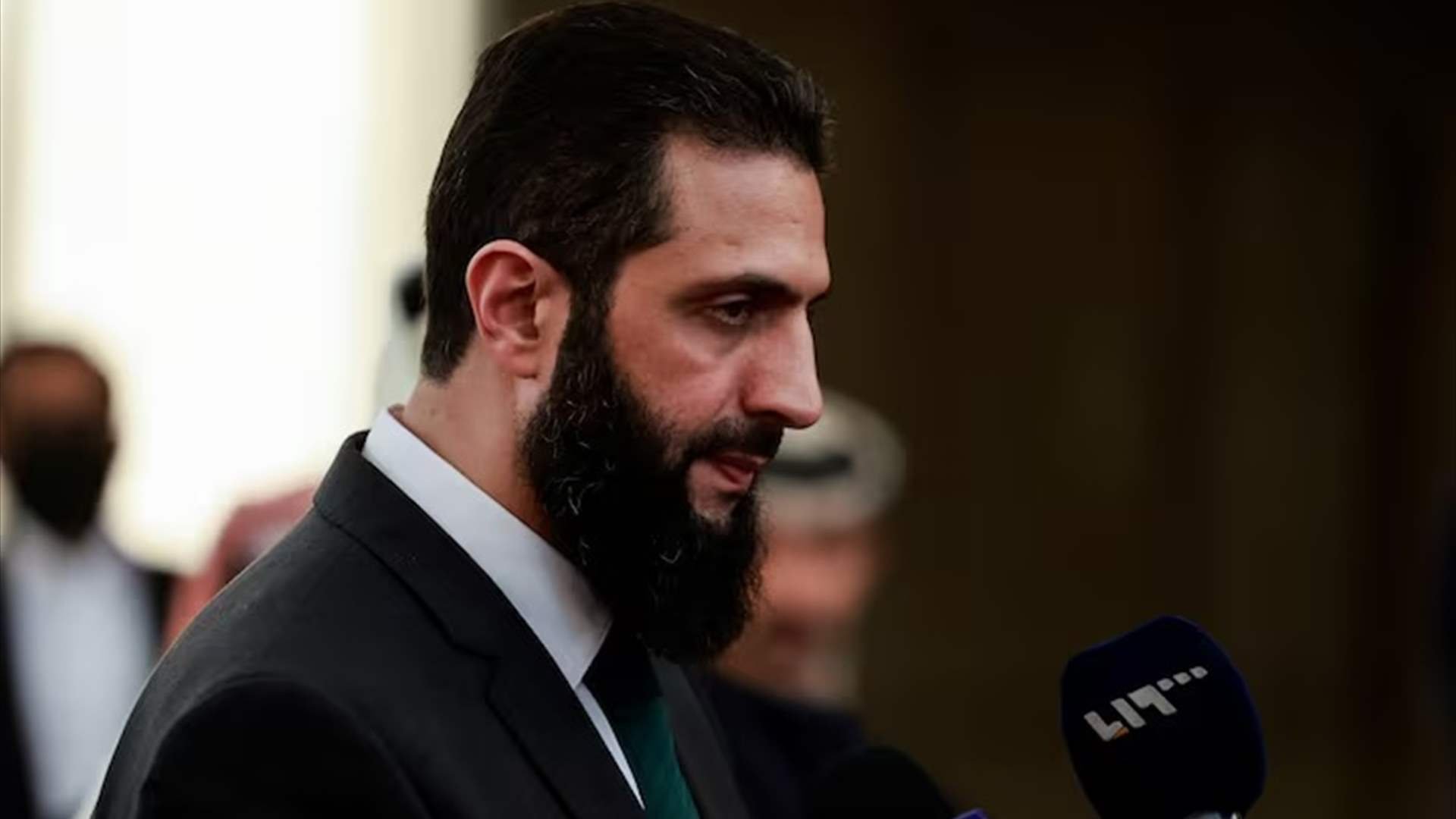 Syria&#39;s de facto leader Ahmed al-Sharaa says holding elections could take up to four years