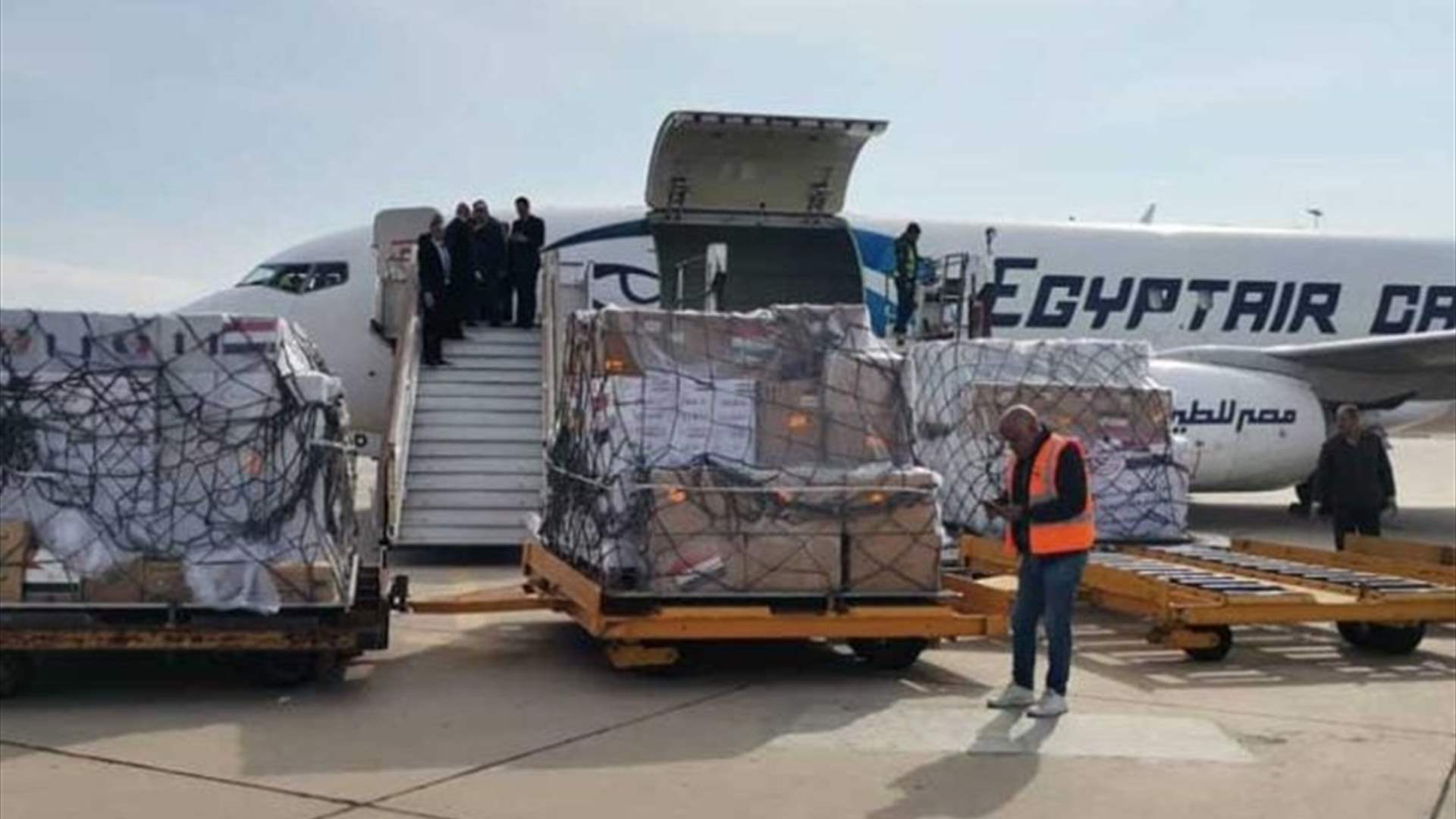 Egypt sends aid plane to Syria for the first time since Assad’s fall