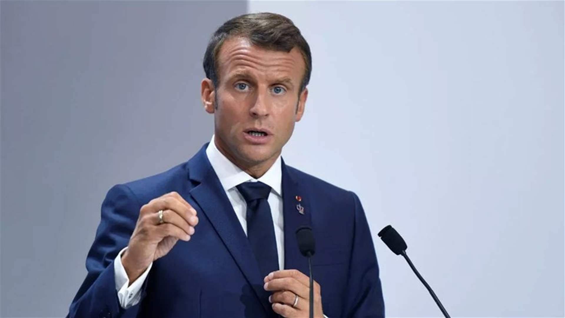 Iran&#39;s nuclear program nearing point of no return, France&#39;s Macron says