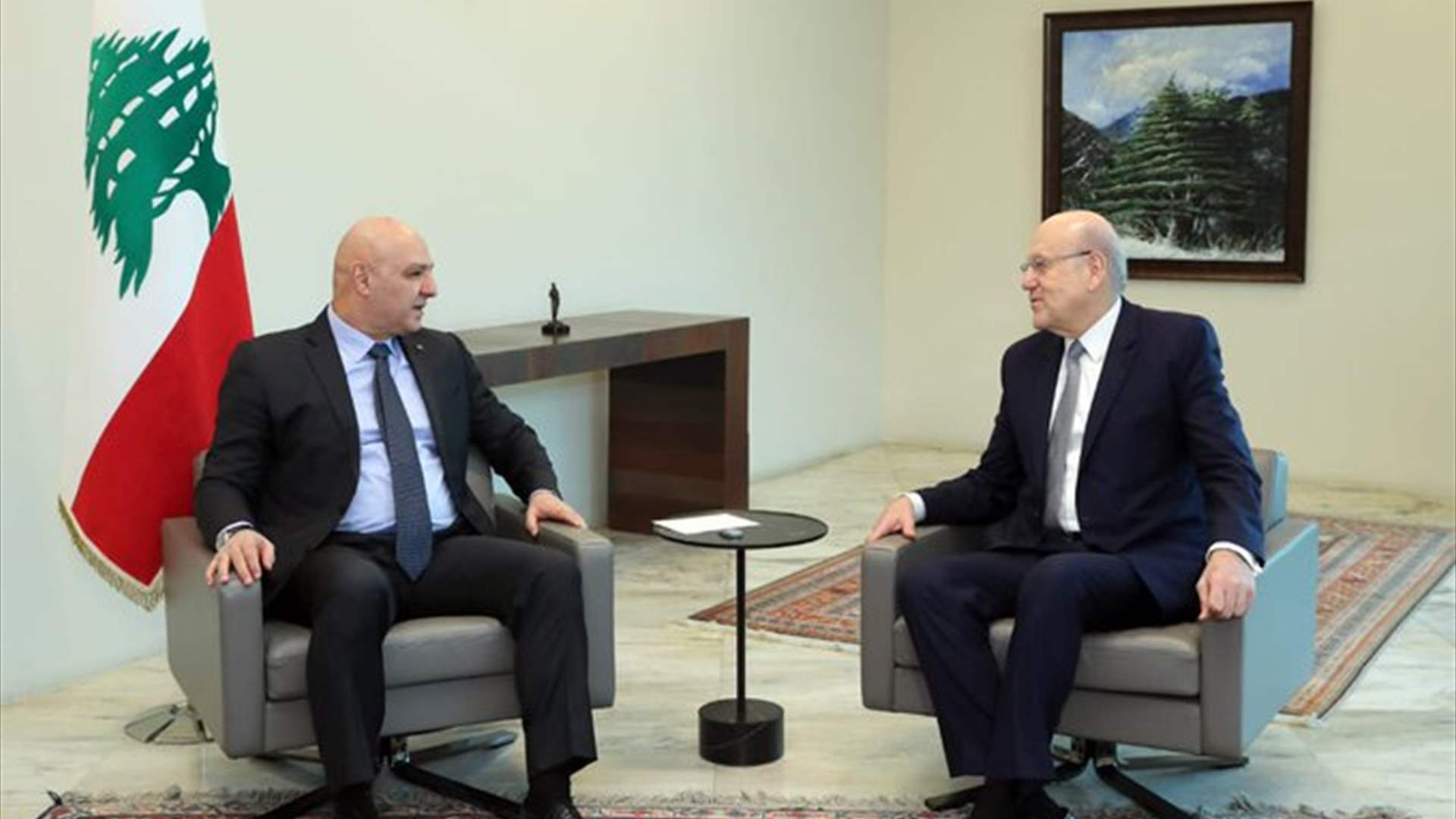 PM Mikati meets President Joseph Aoun: We are entering a new phase, will continue caretaker duties until a government is formed