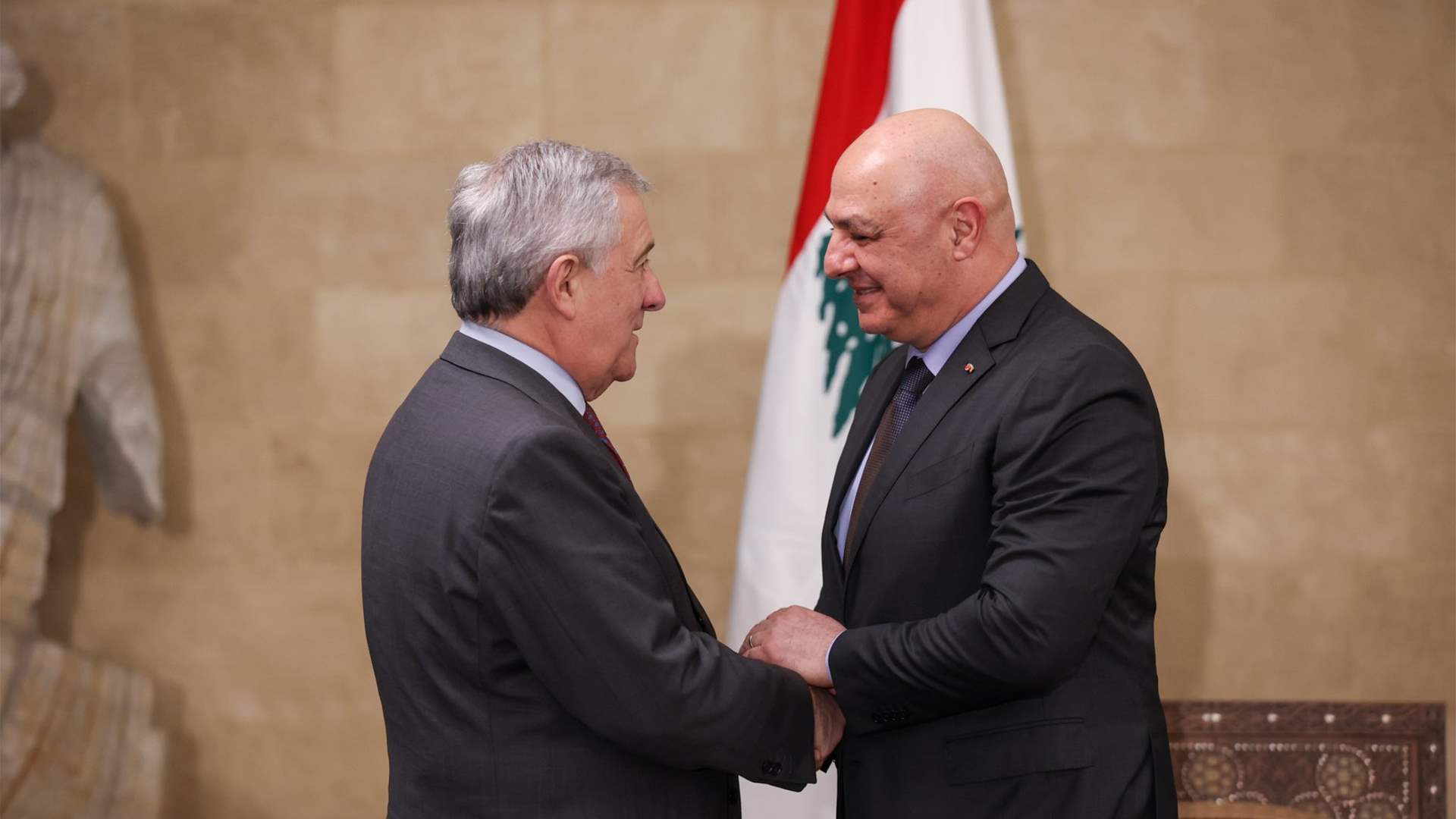 Italy pledges support to Lebanon, looks to strengthen ties with Joseph Aoun, says foreign minister