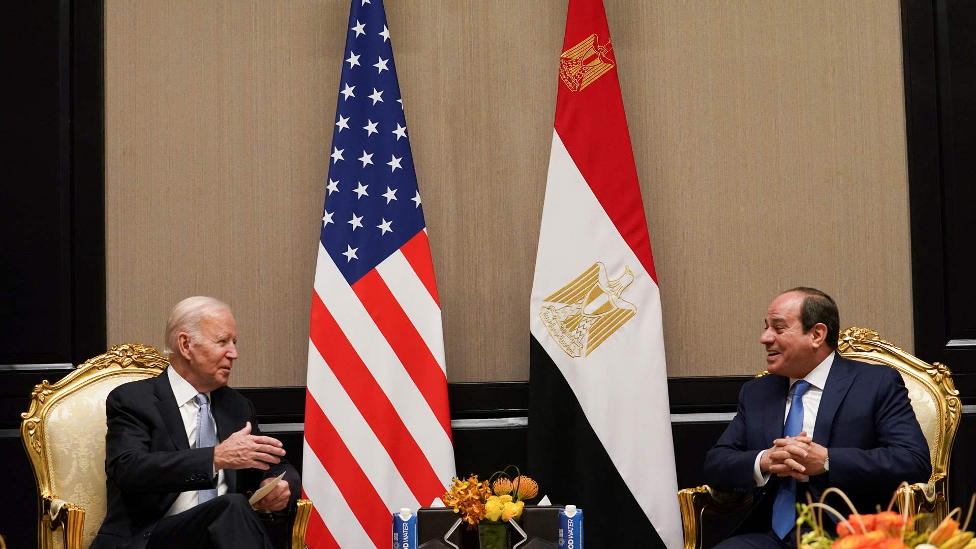 Biden and El Sisi agree to continue coordination amid Gaza agreement talks