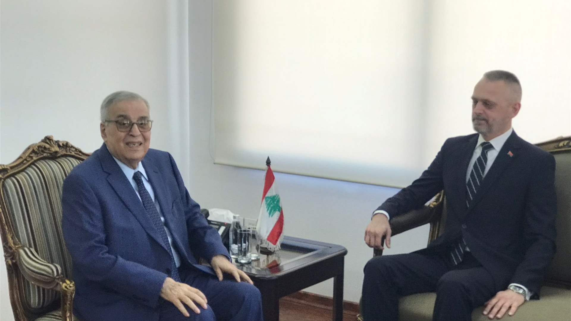 Lebanon’s FM Bou Habib meets French and Belarusian Ambassadors, welcomes new UNFPA representative