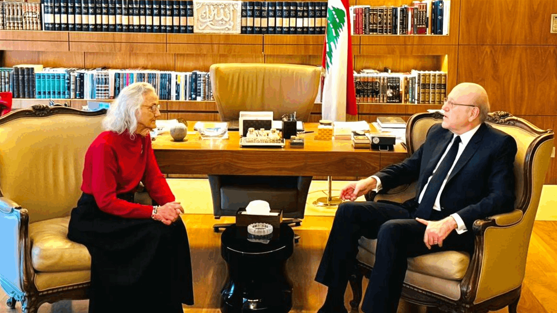 Lebanon&#39;s caretaker PM meets mother of missing American journalist Austin Tice  