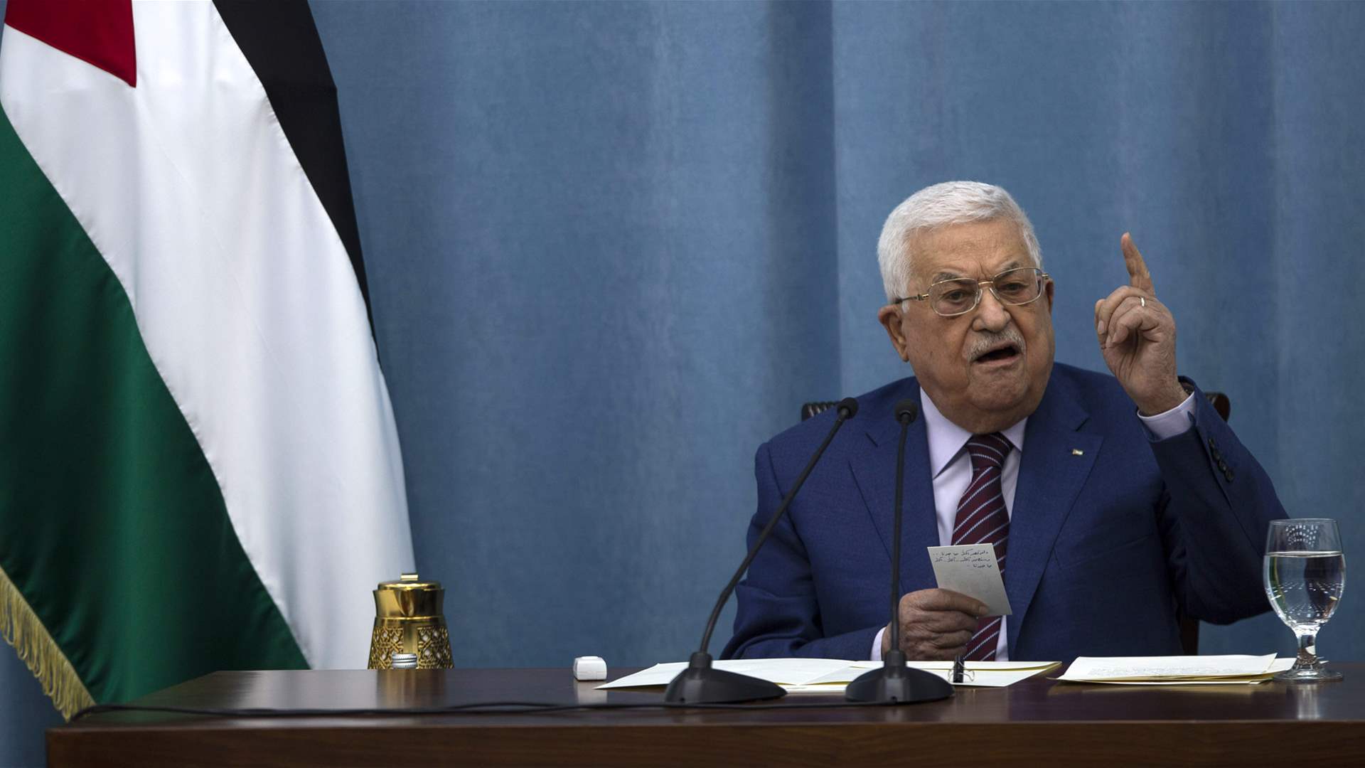 Palestinian president says ready to assume &#39;full responsibility&#39; in Gaza