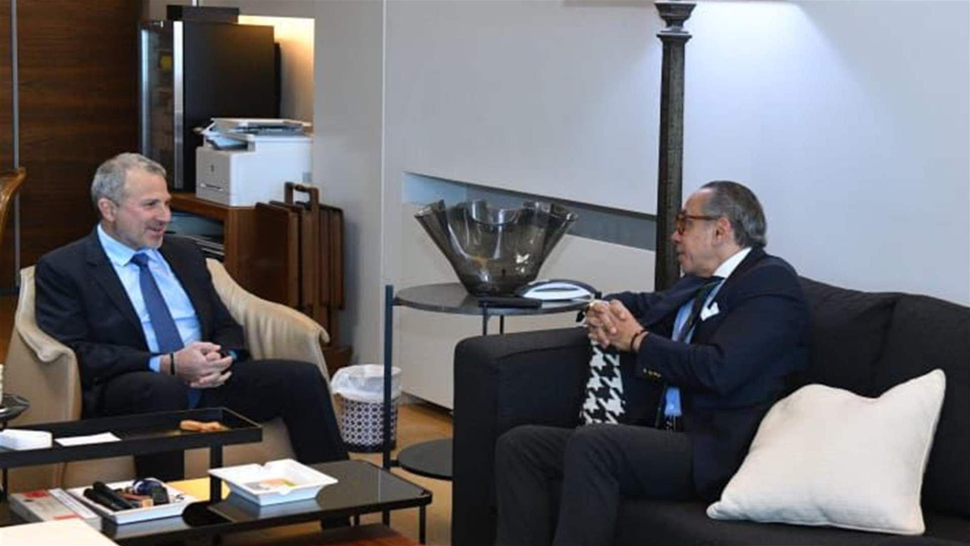 MP Bassil meets Egyptian Ambassador to discuss post-election developments