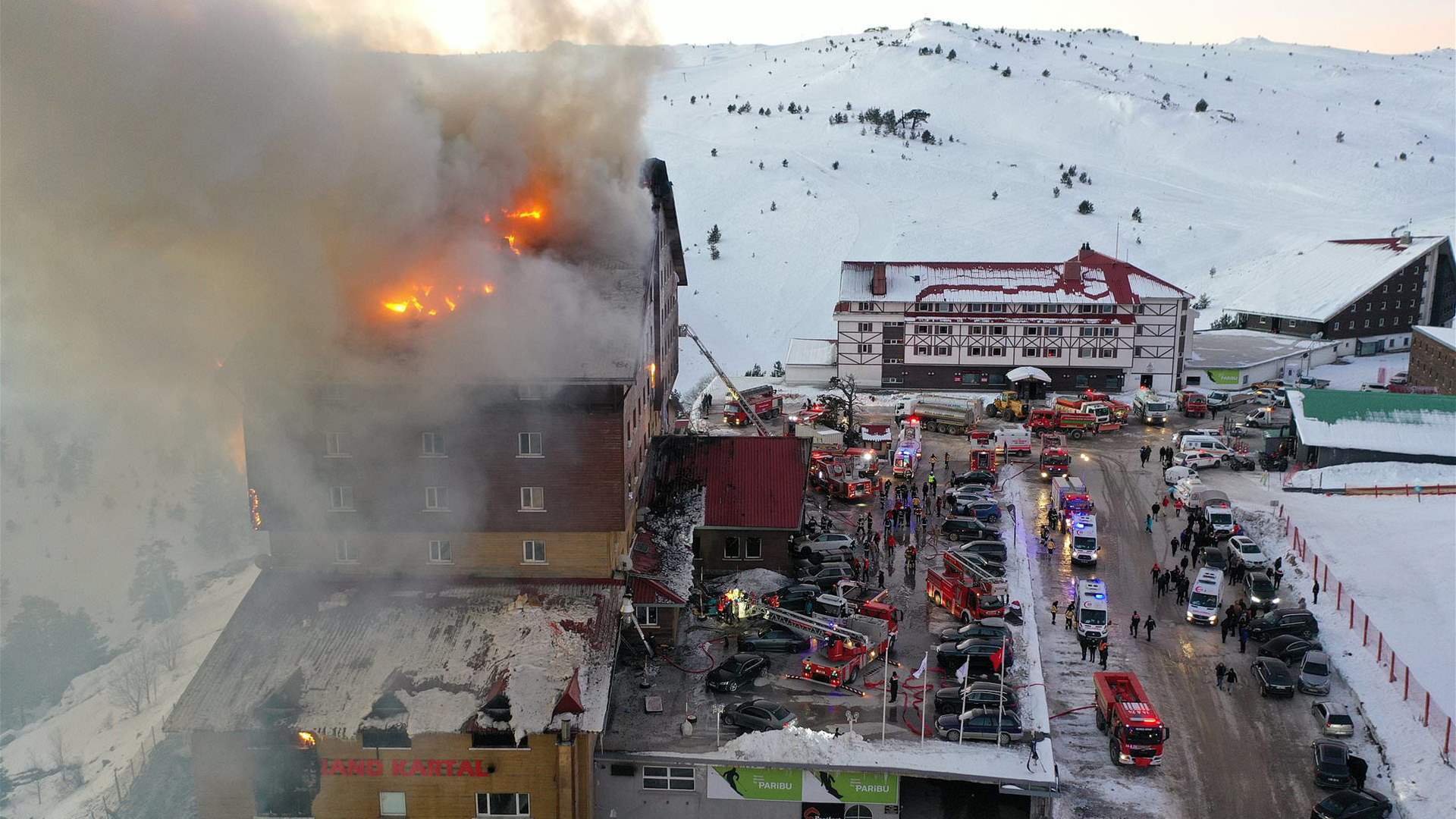 Turkey detains four after deadly ski resort fire: Minister