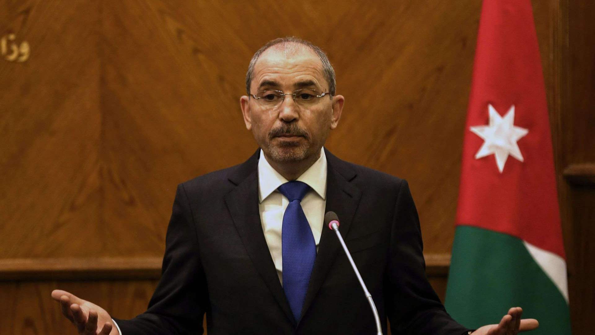 Jordan FM affirms &#39;firm&#39; rejection of Palestinian displacement